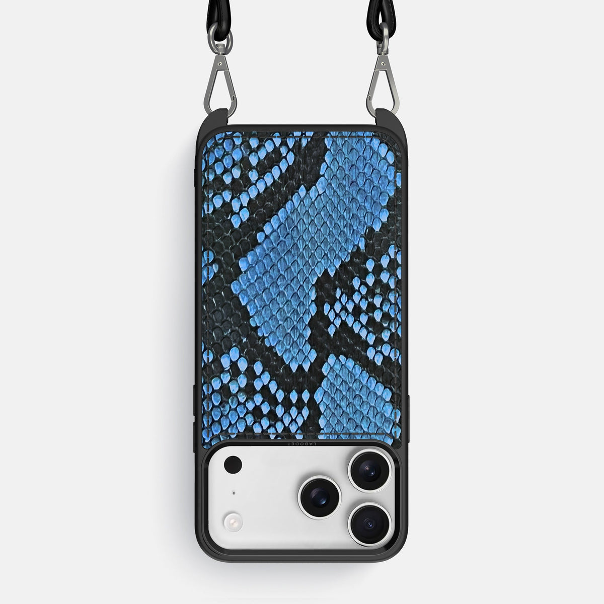 Crossbody Sport Case For iPhone 18 Pro Max In Deluxe Python -1 | Blue-Jeans