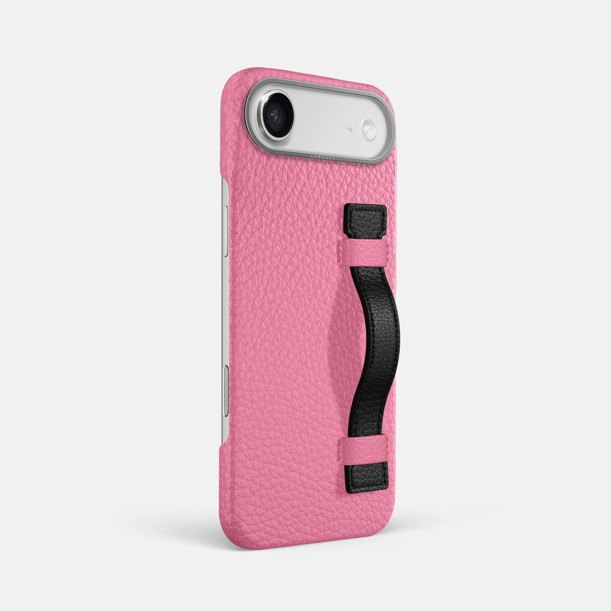 Handle Case Coloré For iPhone 17 Air In Calf -2 | Pink-Steel