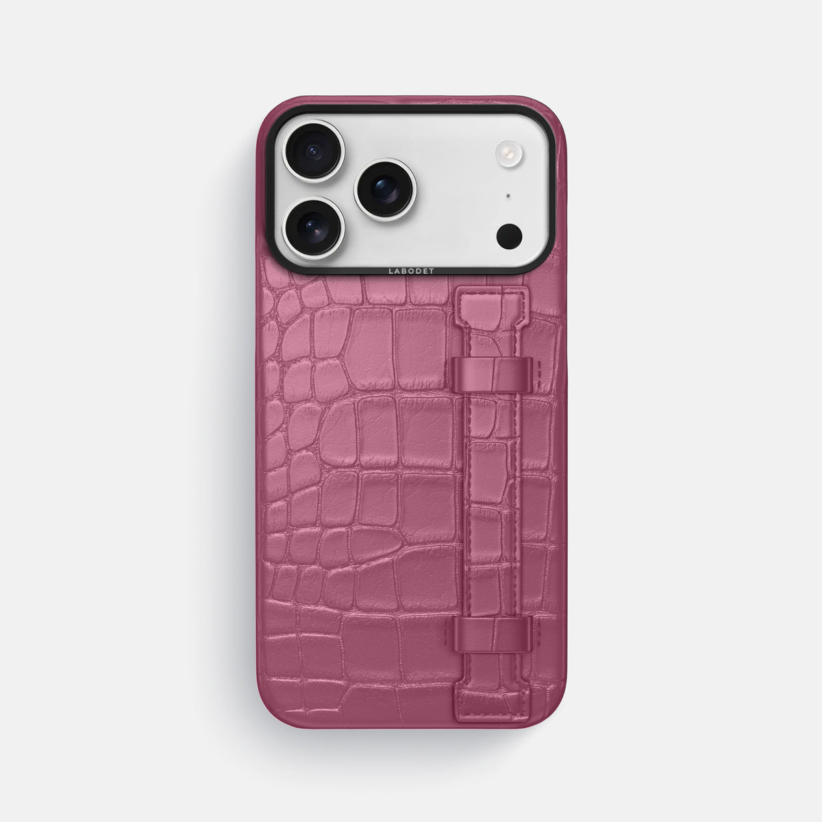 Handle Case For iPhone 17 Pro Max In Alligator -1 | Pink-Lagoon-Black
