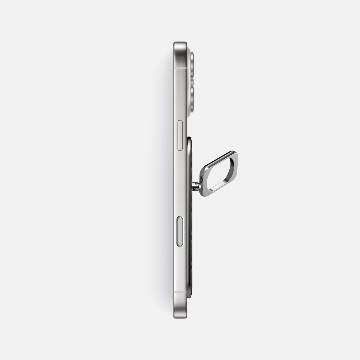 MagSafe Ring For iPhone 18 Pro Max In Alligator -3 | Grey-Steel