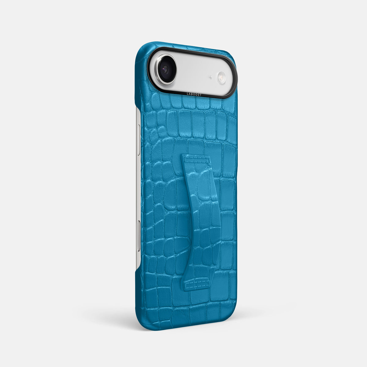 Finger Case For iPhone 17 Air In Alligator -2 | Curaçao-Blue-Black