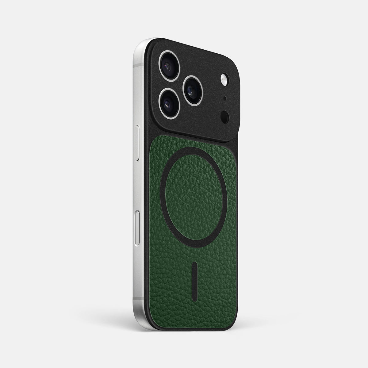 MagSafe Mask For iPhone 18 Pro Max In Calf -2 | Dark-Green