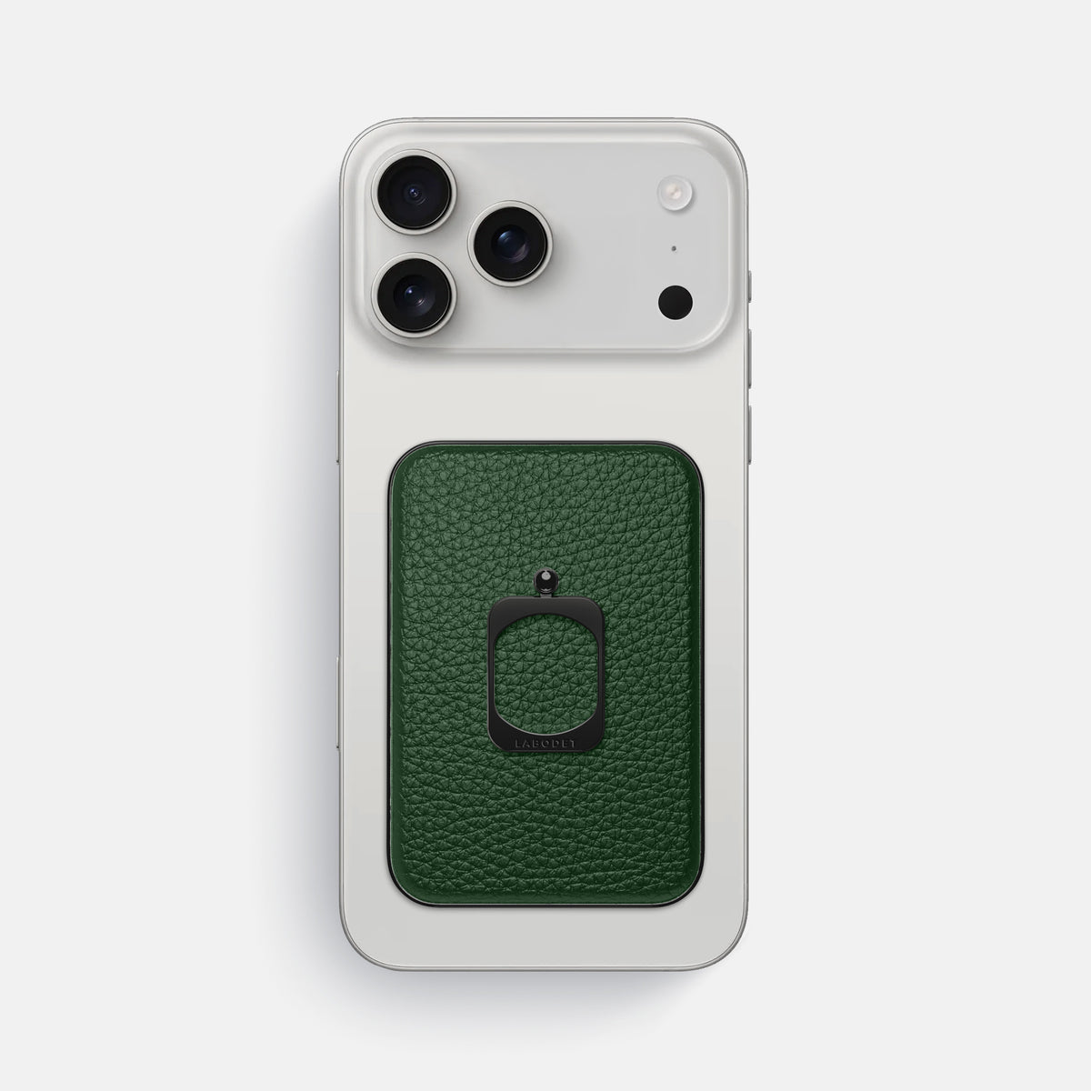 MagSafe Ring For iPhone 17 Pro Max In Calf -2 | Dark-Green-Black