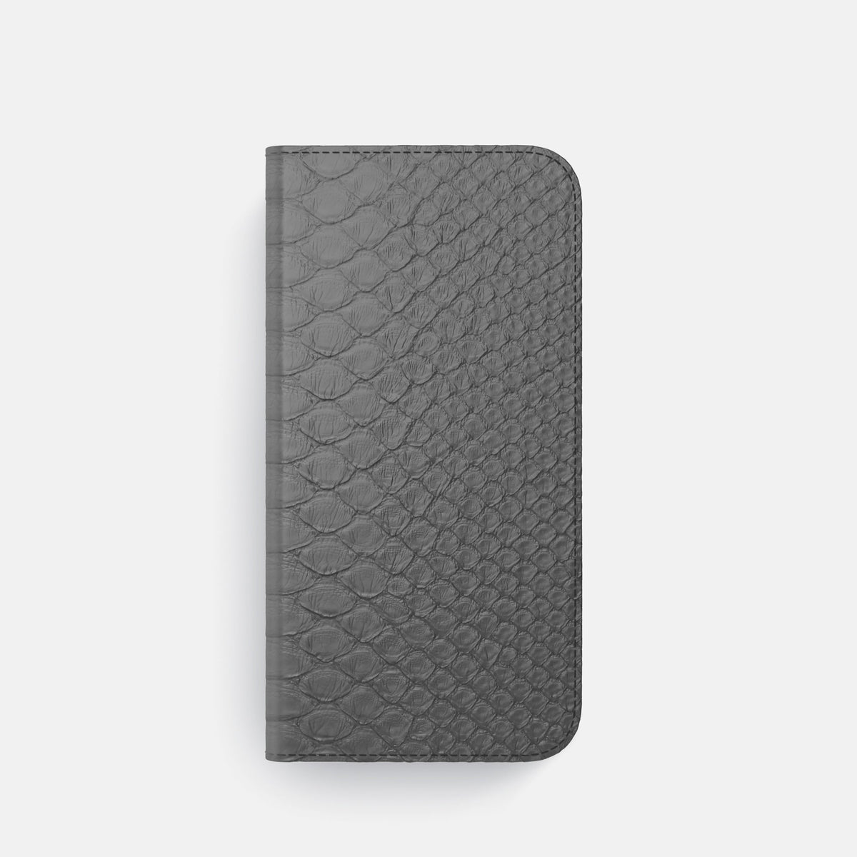 Folio Case For iPhone 18 Pro In Python -4 | Grey-Steel