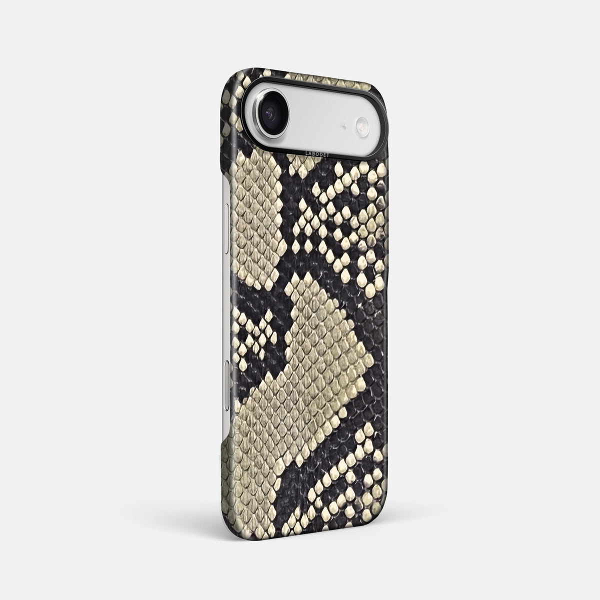 Classic Case For iPhone 17 Air In Deluxe Python -2 | Savannah-Black