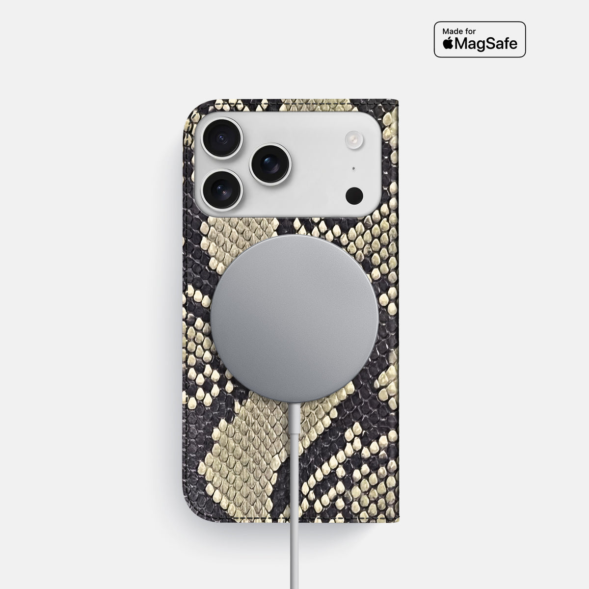 Folio Slim Case For iPhone 17 Pro In Deluxe Python -3 | Savannah
