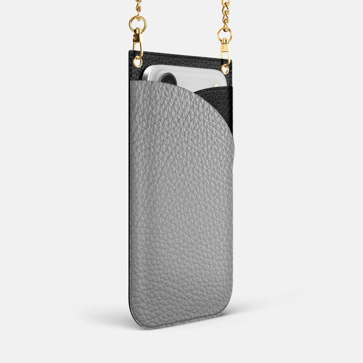 Crossbody Bag For iPhone 18 Pro Max In Calf -2 | Nuage-Gold