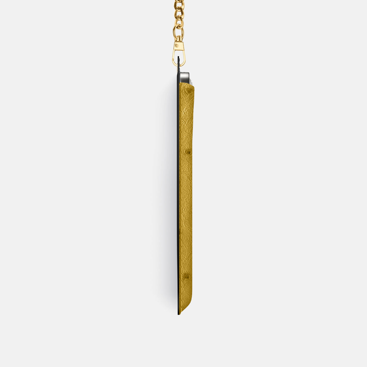 Crossbody Bag For iPhone 17 Pro In Ostrich -4 | Gold-Gold