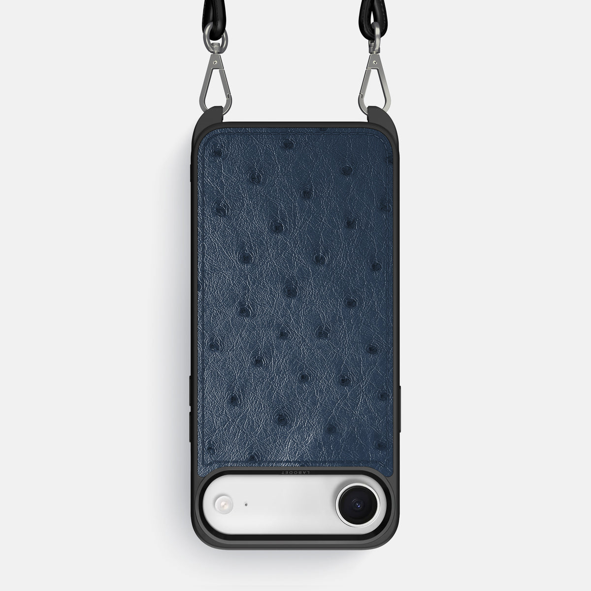 Crossbody Sport Case For iPhone 17 Air In Ostrich -1 | Navy-Blue