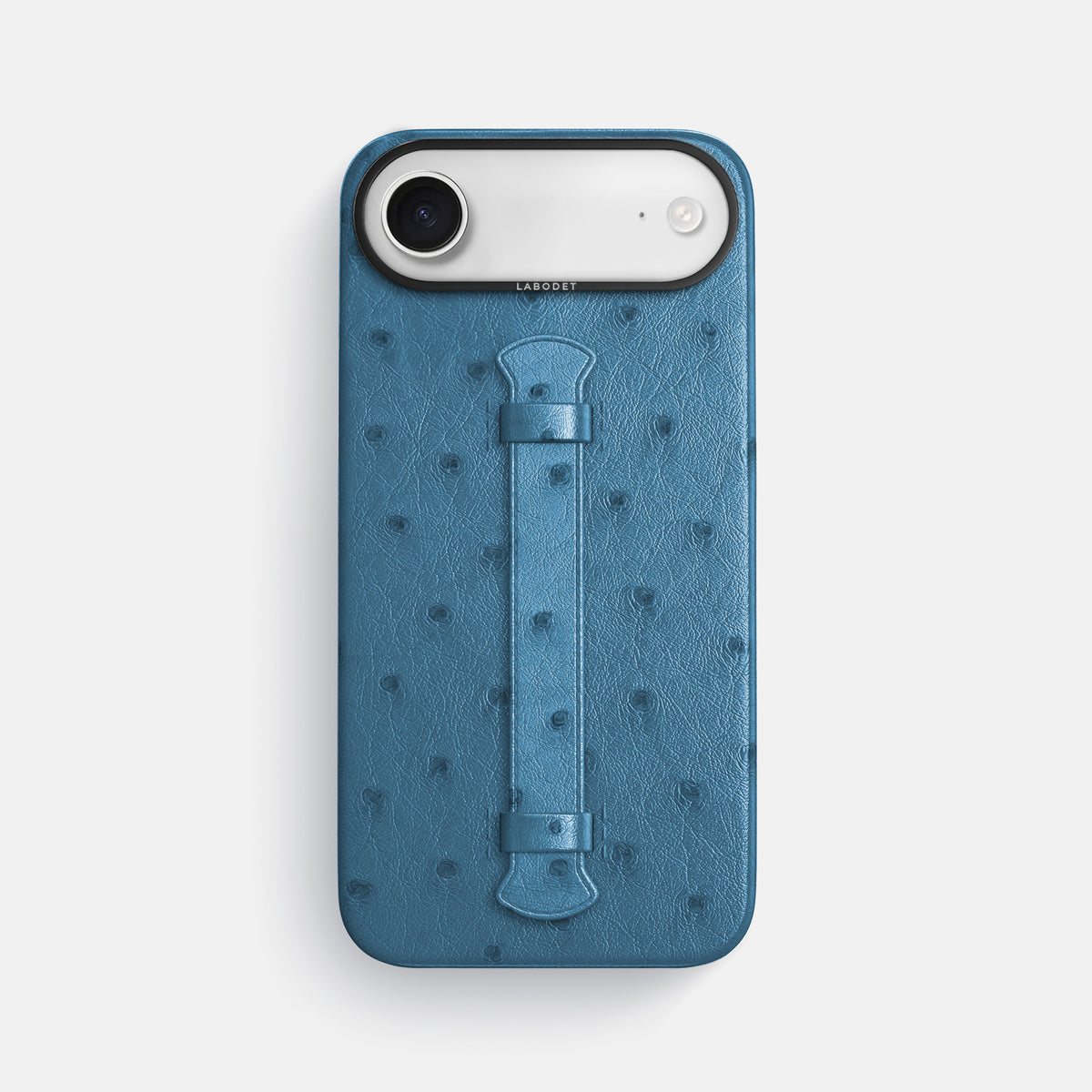 Center Handle For iPhone 17 Air In Ostrich -1 | Blue-Jeans-Black