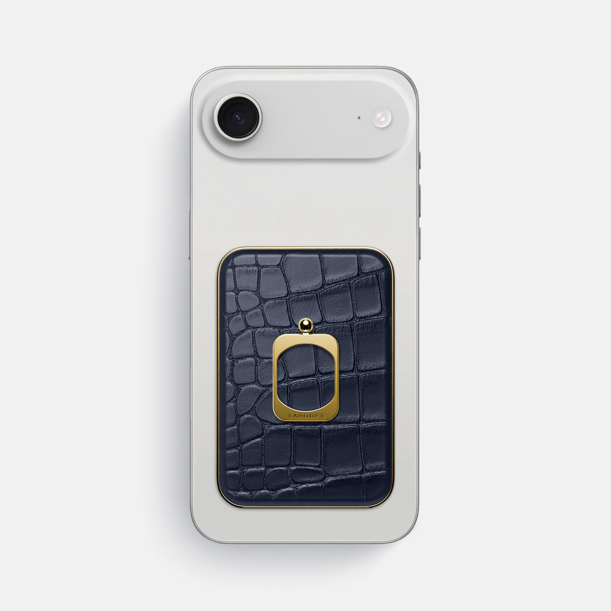 MagSafe Ring For iPhone 17 Air In Alligator -1 | Navy-Blue-Gold