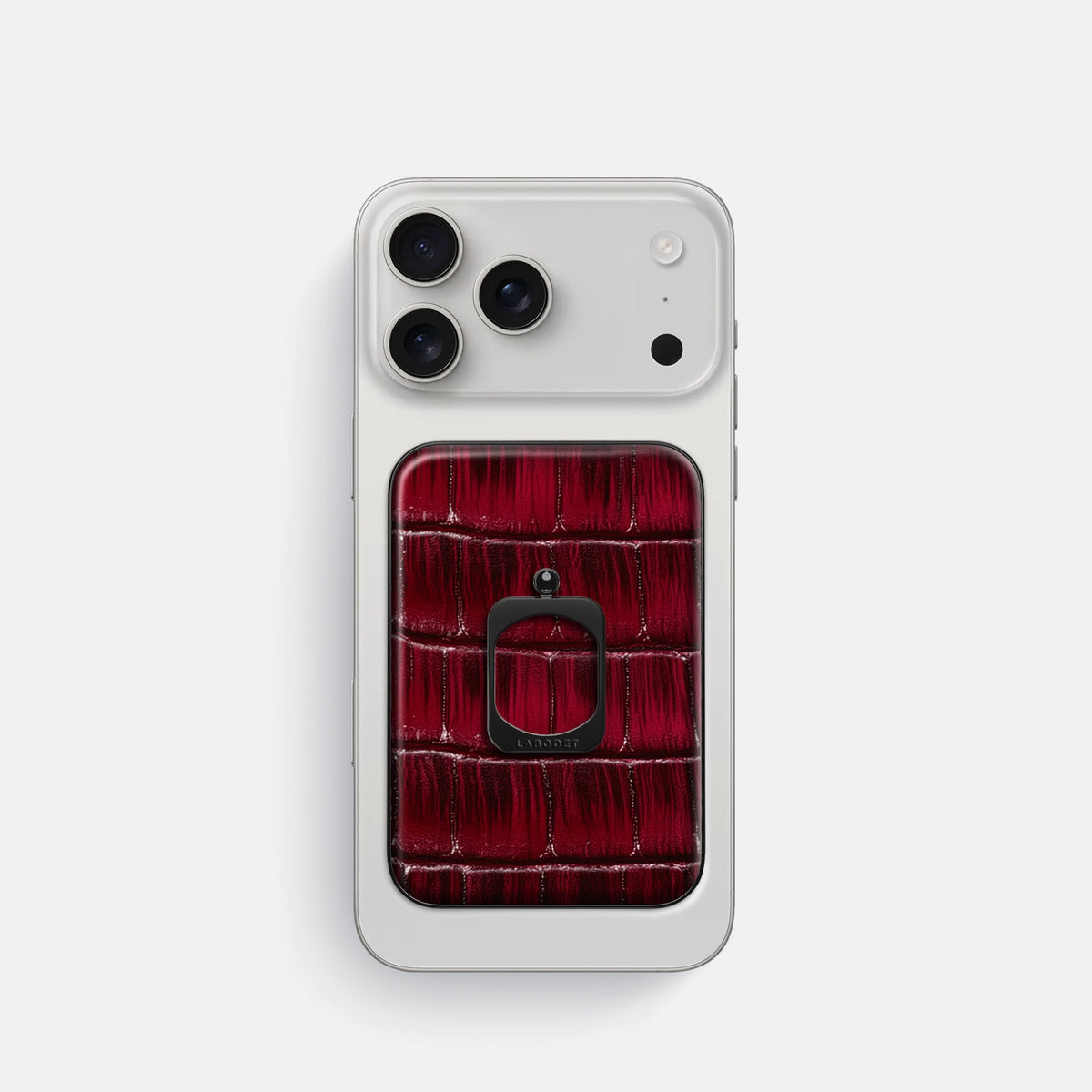 MagSafe Ring For iPhone 18 Pro In Patina Alligator -2 | Havana-Burgundy-Black
