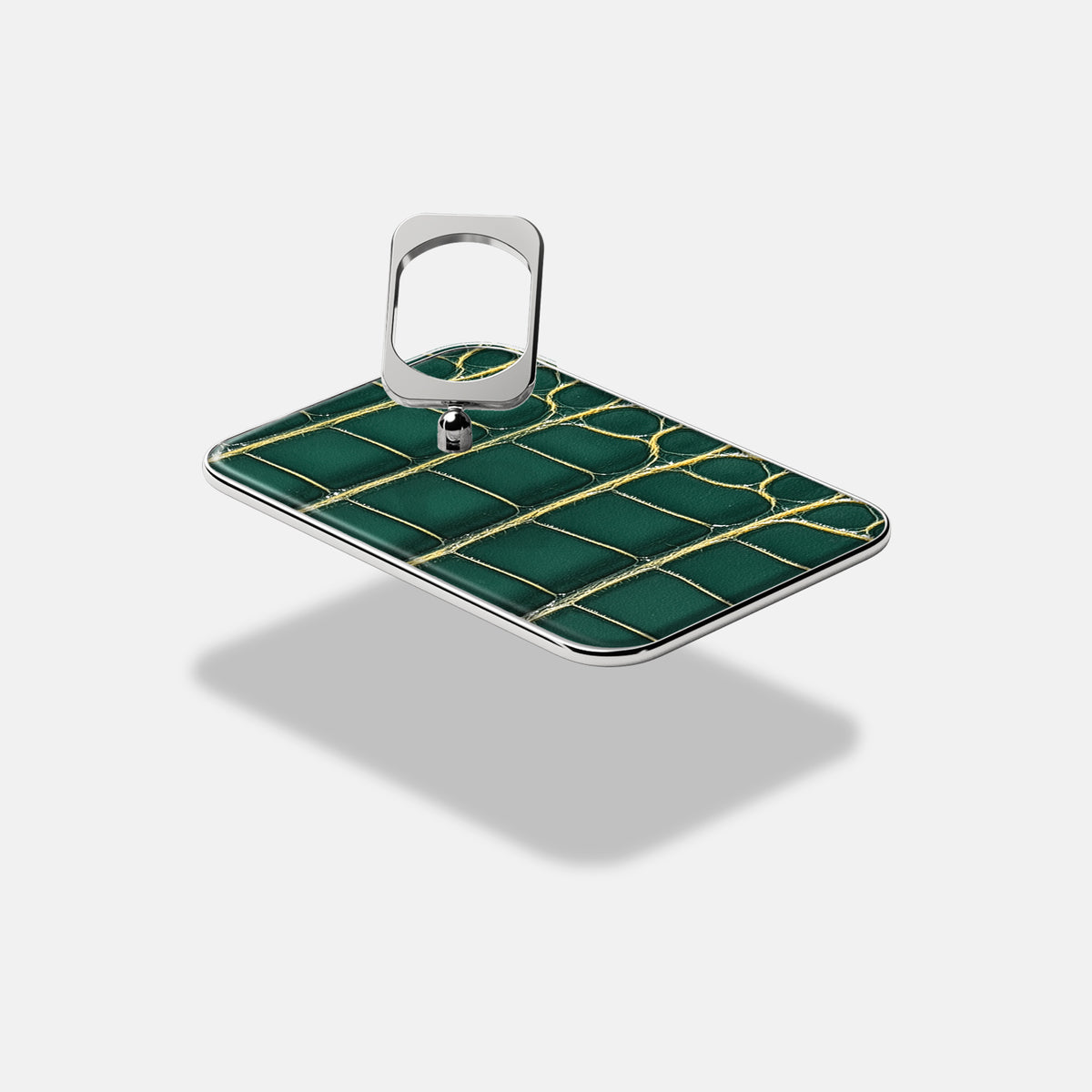 MagSafe Ring For iPhone 17 Pro Max In Patina Alligator -4 | Cambridge-Steel