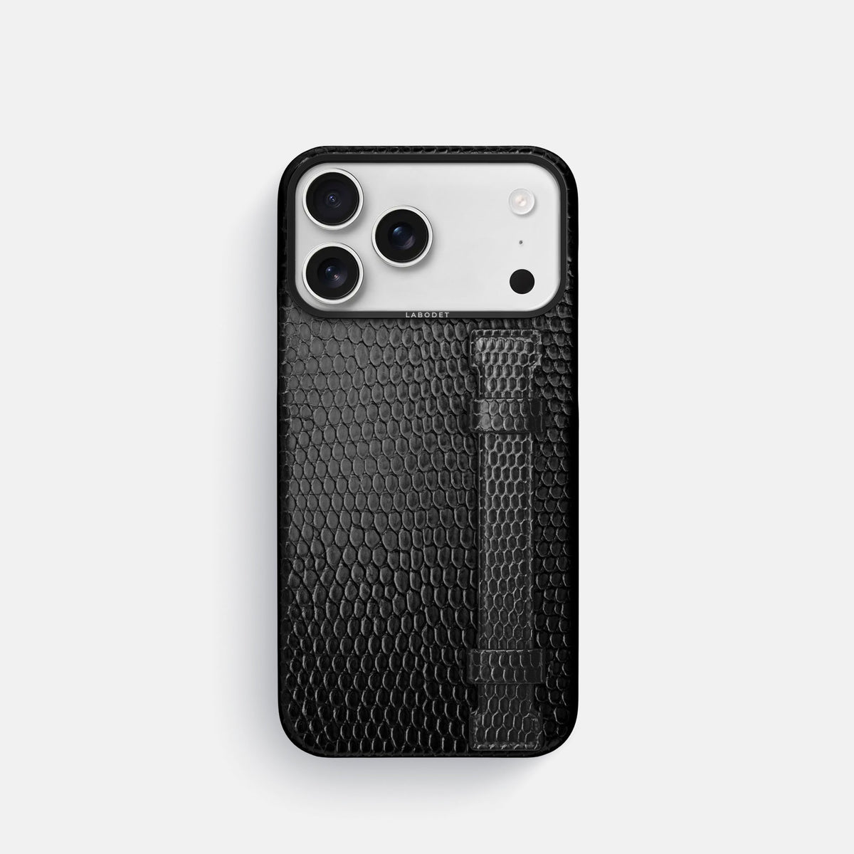Handle Case For iPhone 18 Pro In Lizard -1 | Black-Black