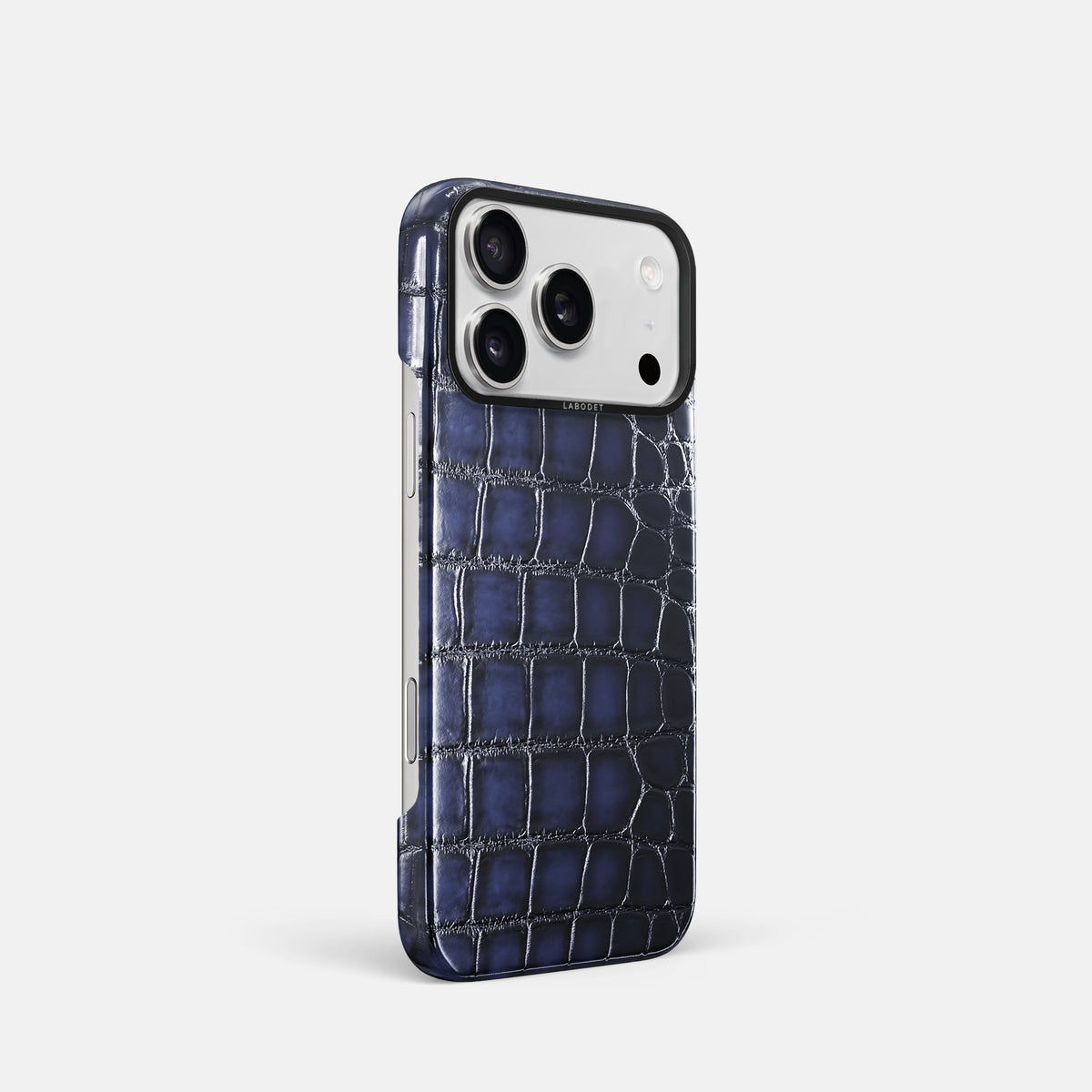 Classic Case For iPhone 17 Pro In Patina Alligator -2 | Havana-Blue-Black