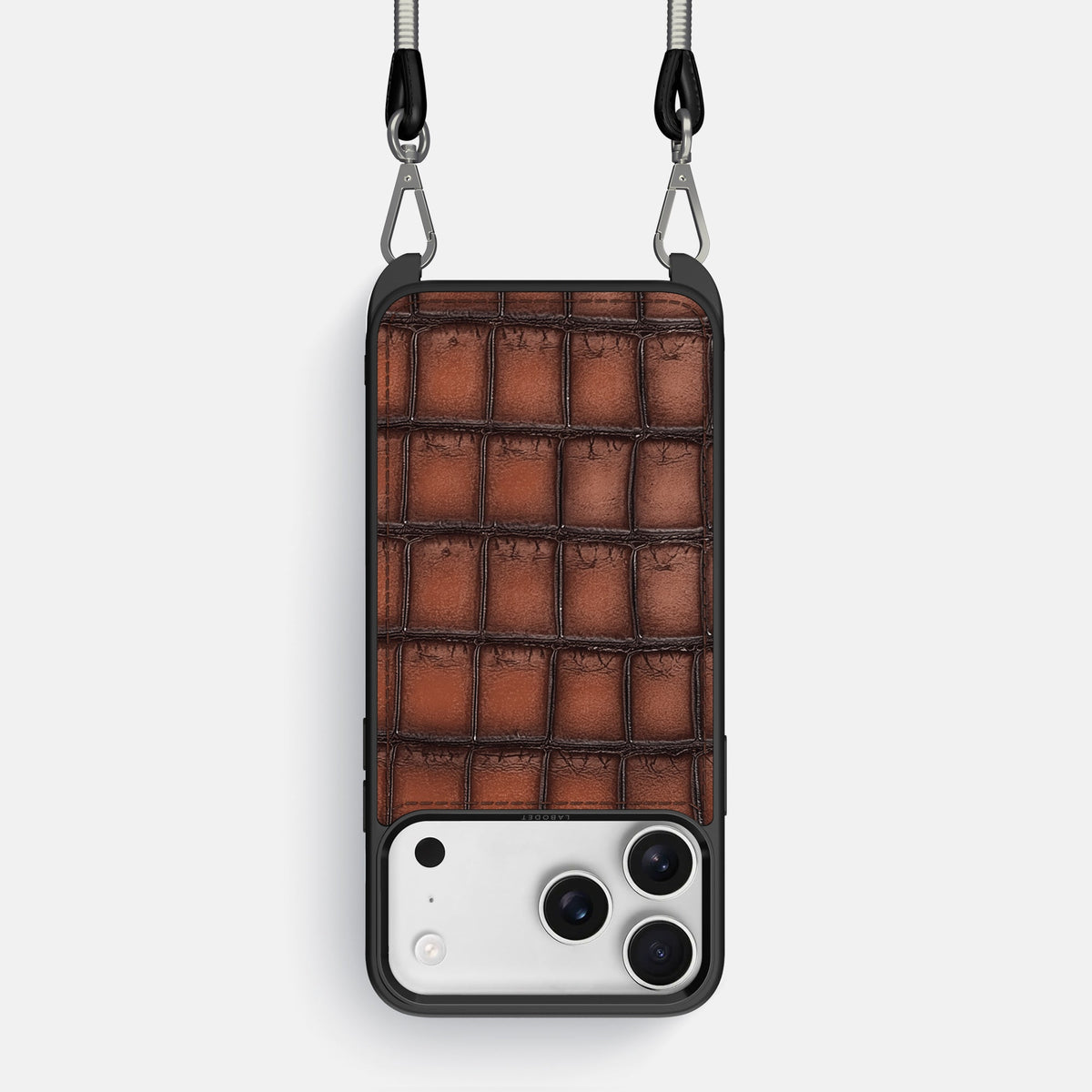 Crossbody Sport Case For iPhone 18 Pro In Patina Alligator -1 | Baobab