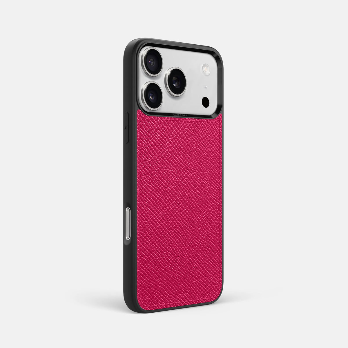 Sport Case For iPhone 18 Pro Max In Epsom-Style Calf -2 | Fuchsia