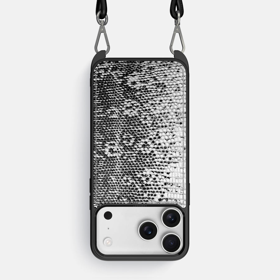 Crossbody Sport Case For iPhone 17 Pro Max In Himalayan Lizard