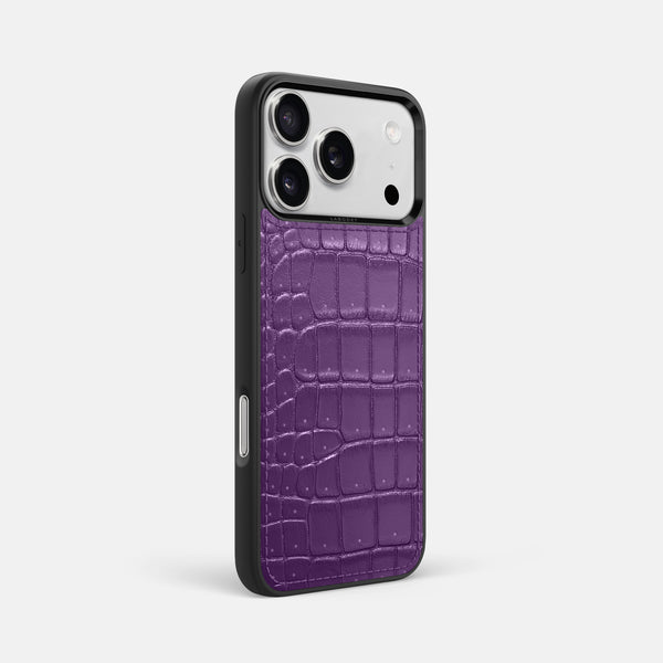 Sport Case For iPhone 17 Pro Max In Porosus Crocodile