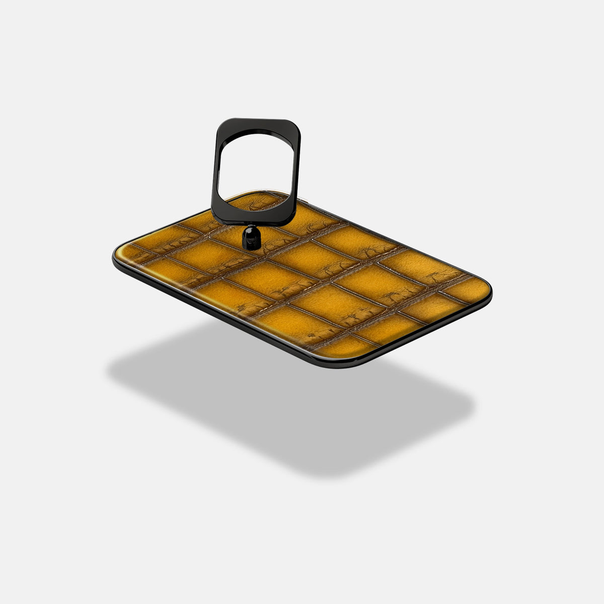 MagSafe Ring For iPhone 18 Pro In Patina Alligator -4 | Sydney-Black