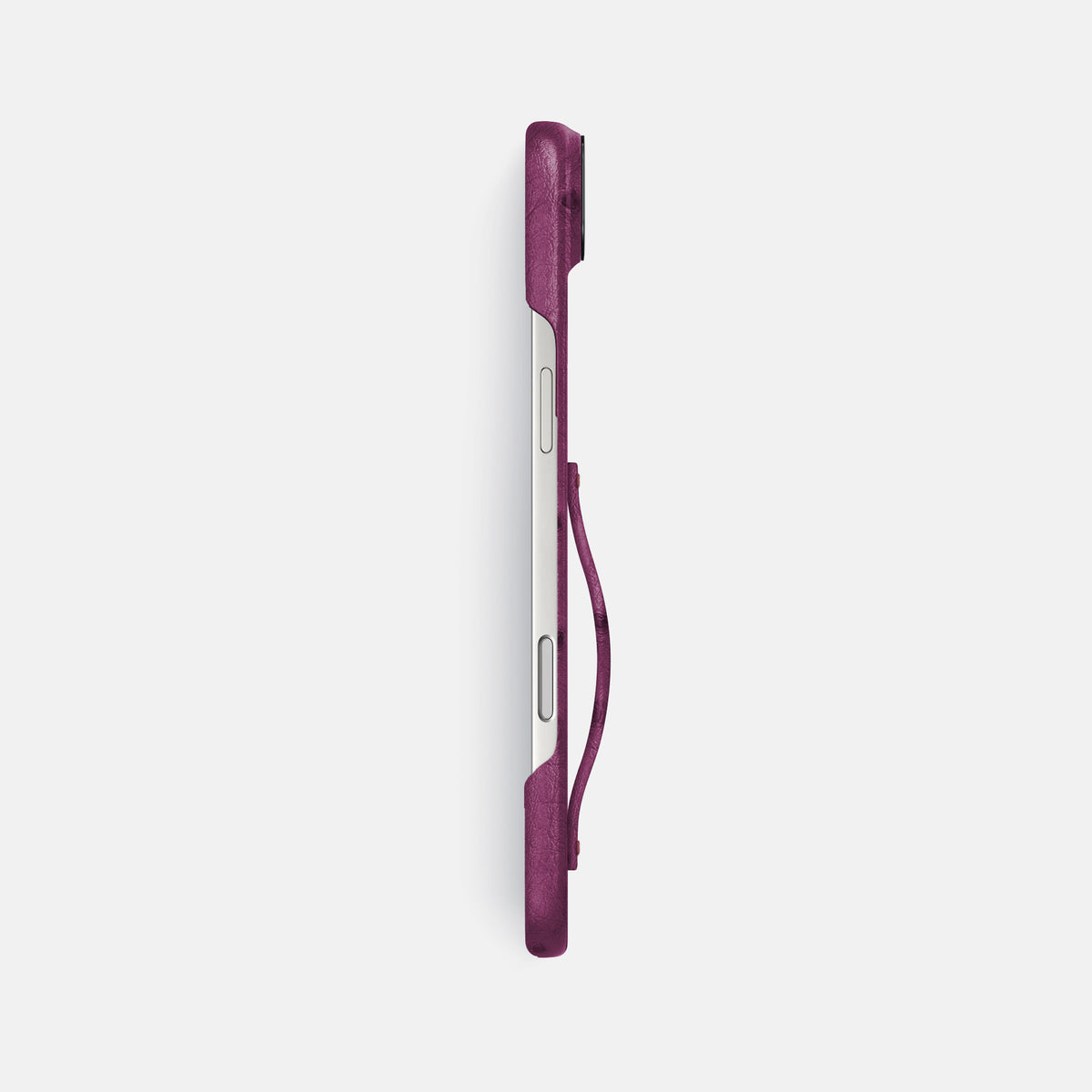 Finger Case For iPhone 17 Air In Ostrich -3 | Purple-Black