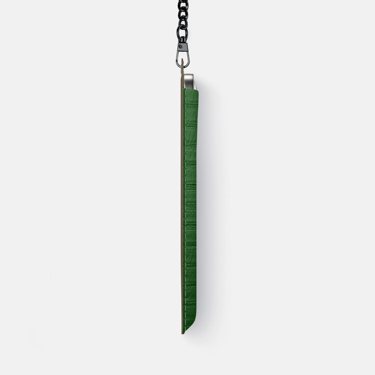 Crossbody Bag For iPhone 18 Pro Max In Python -4 | Green-Black