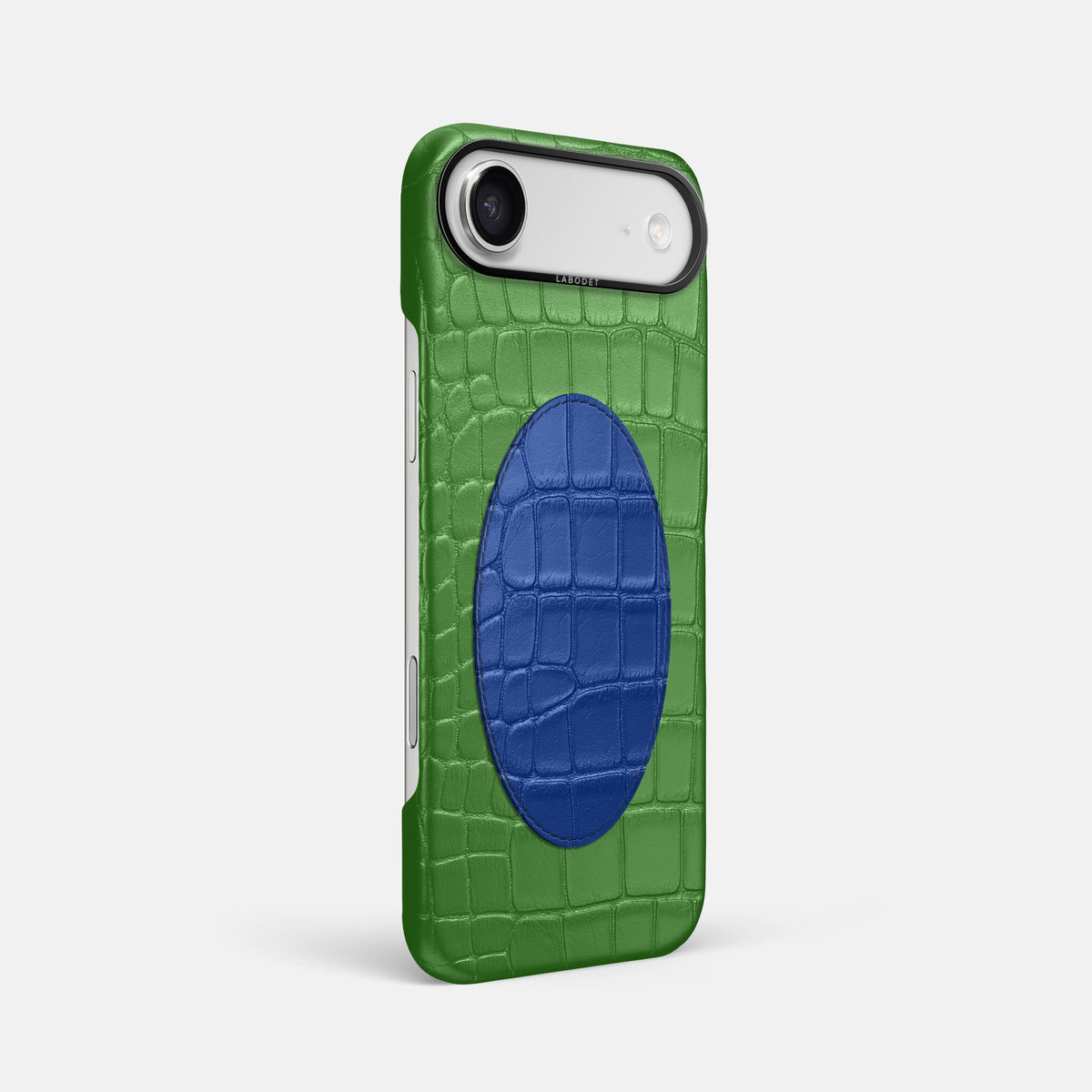 Classic Case With Oval For iPhone 17 Air In Alligator -2 | Apple-Green-Black