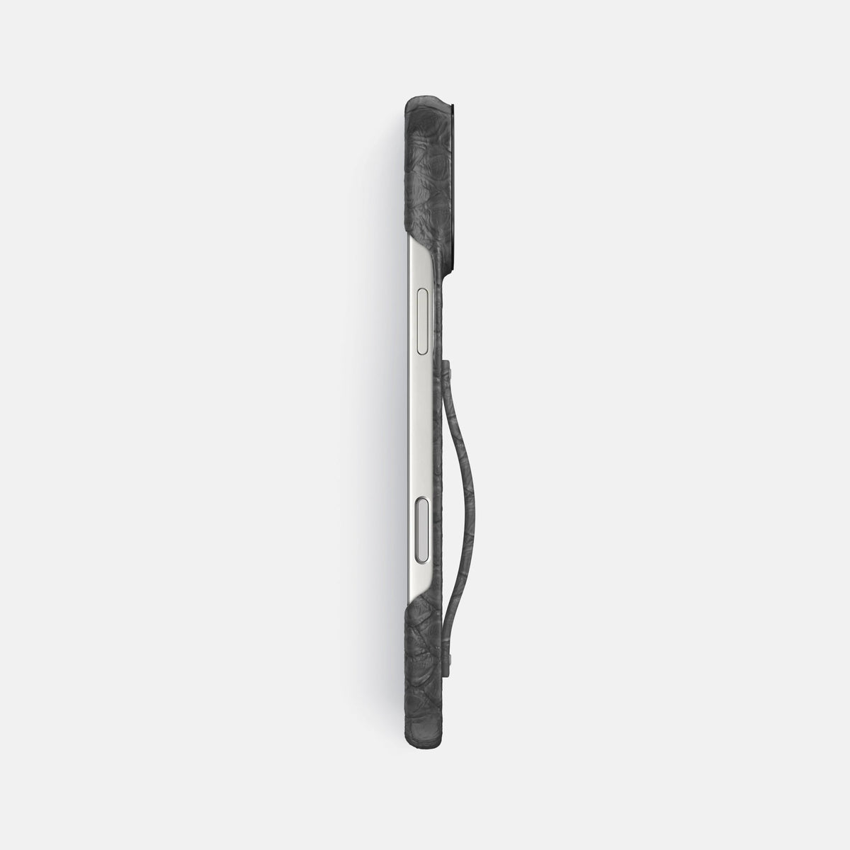 Finger Case For iPhone 18 Pro Max In Python -3 | Grey-Black