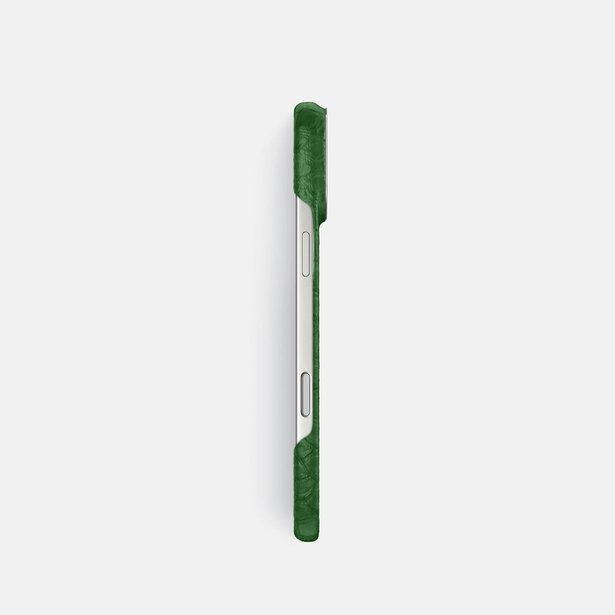 Classic Case For iPhone 18 Pro In Python -3 | Green-Steel