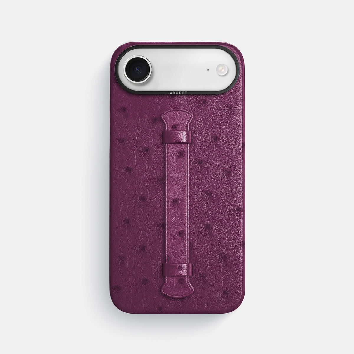 Center Handle For iPhone 17 Air In Ostrich -1 | Purple-Black