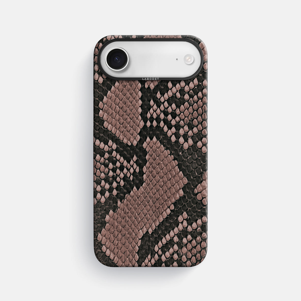 Classic Case For iPhone 17 Air In Deluxe Python -1 | Mahogany-Brown-Black