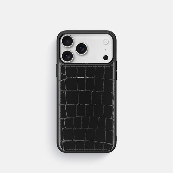 Sport Case For iPhone 17 Pro In Shiny Alligator
