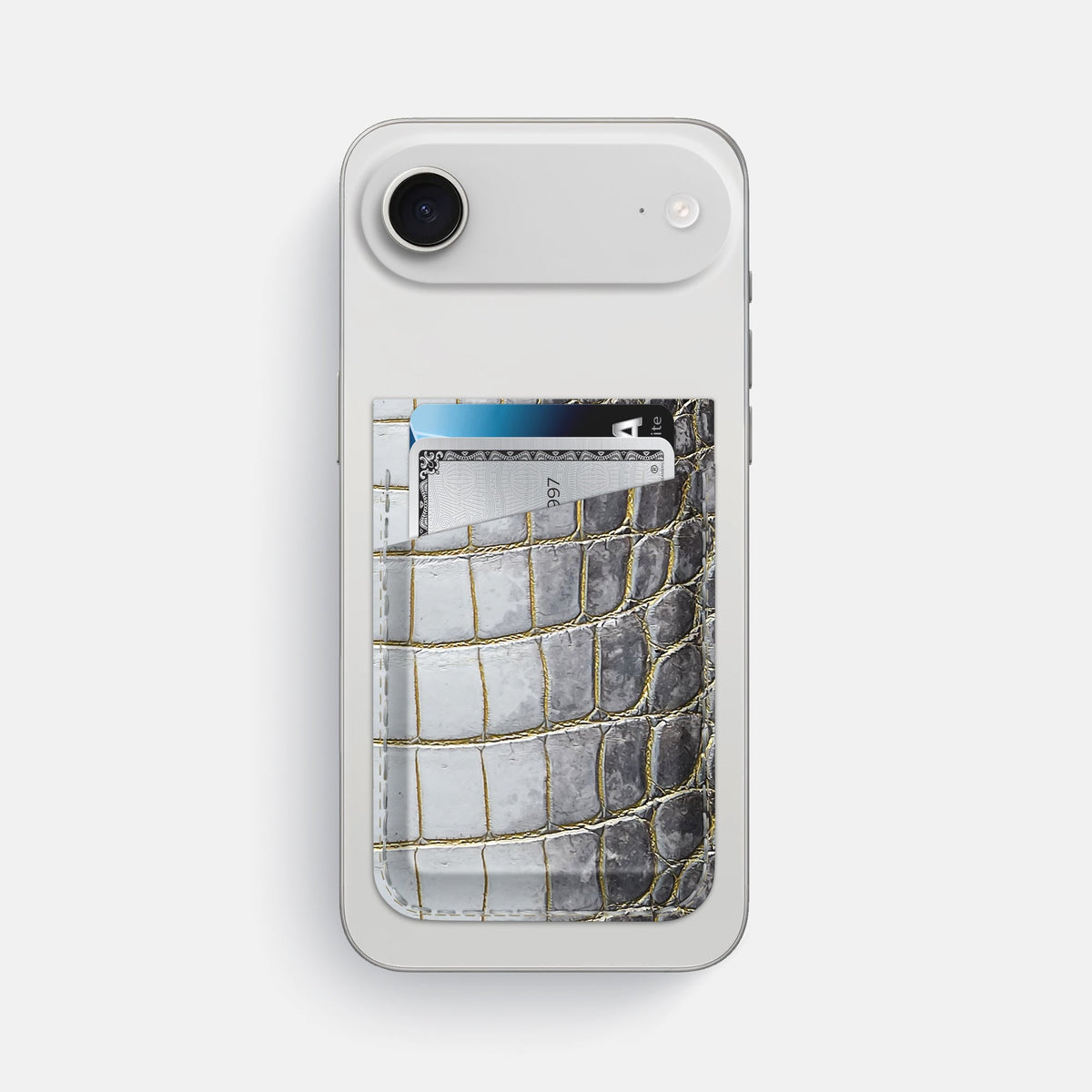 MagSafe Wallet For iPhone 17 Air In Himalayan Crocodile
