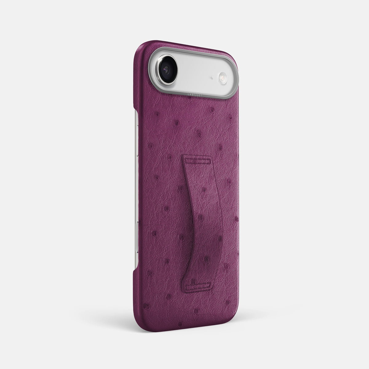 Finger Case For iPhone 17 Air In Ostrich -2 | Purple-Steel