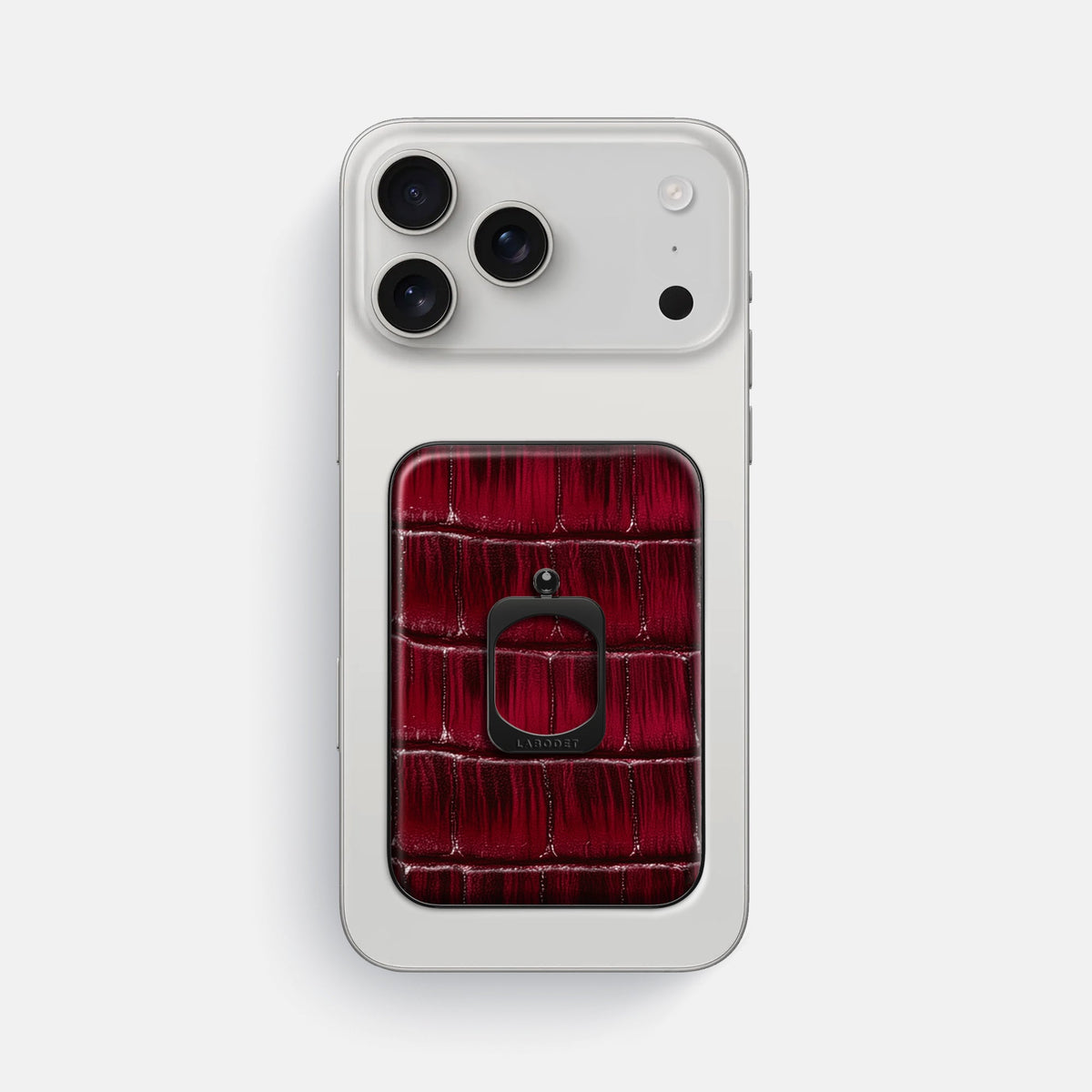 MagSafe Ring For iPhone 18 Pro Max In Patina Alligator -2 | Havana-Burgundy-Black