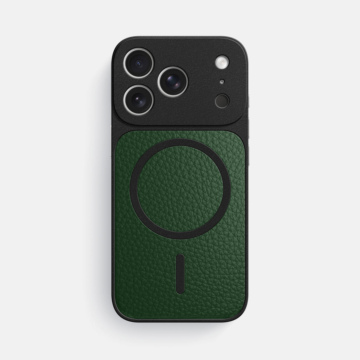 MagSafe Mask For iPhone 17 Pro Max In Calf -3 | Dark-Green