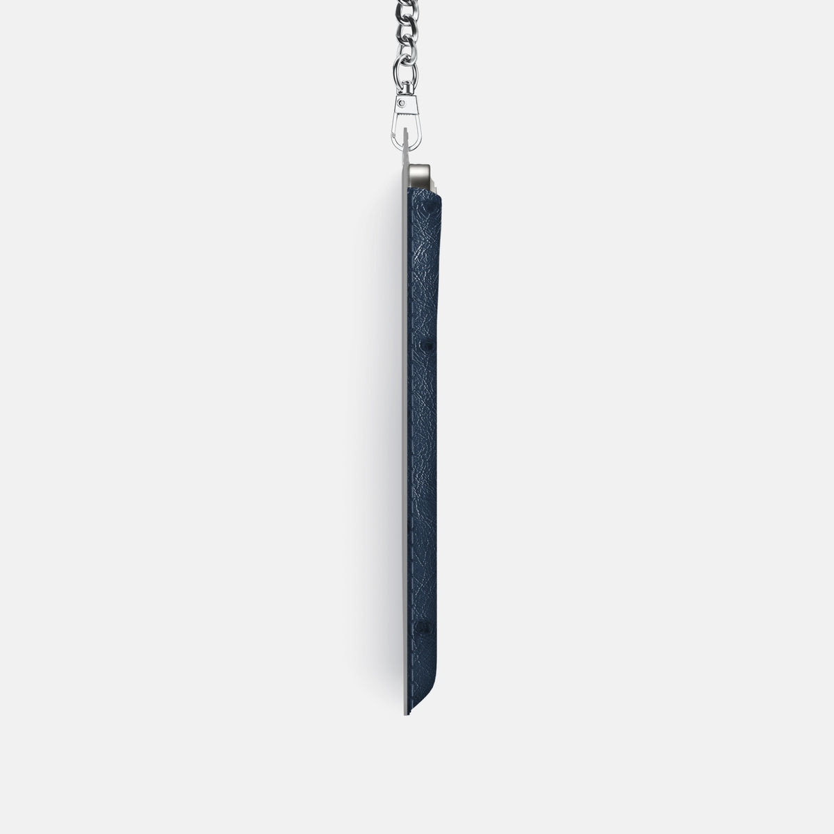 Crossbody Bag For iPhone 17 Pro In Ostrich -4 | Navy-Blue-Steel