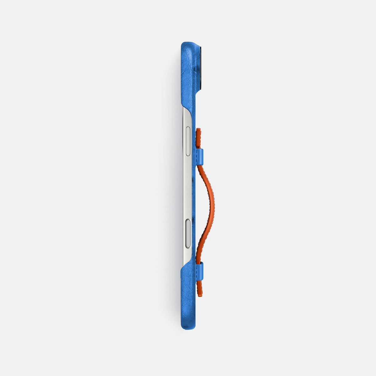 Handle Case Coloré For iPhone 17 Air In Ostrich -3 | Royal-Blue-Black
