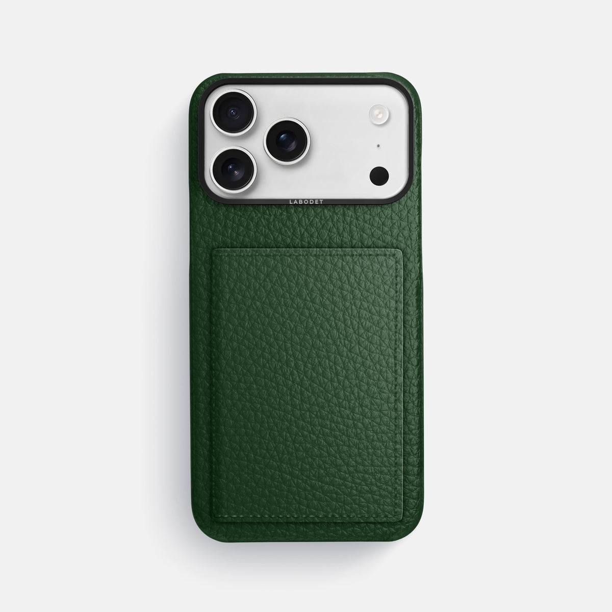 Bi-Fold Case For iPhone 17 Pro Max In Calf -1 | Dark-Green-Black