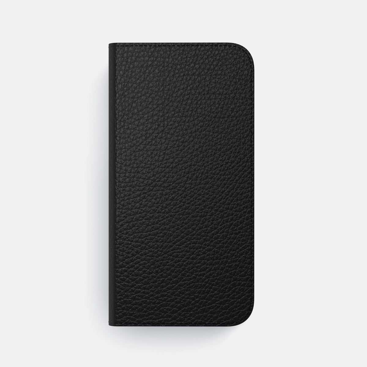 Folio Slim Case For iPhone 17 Pro Max In Calf -4 | Black
