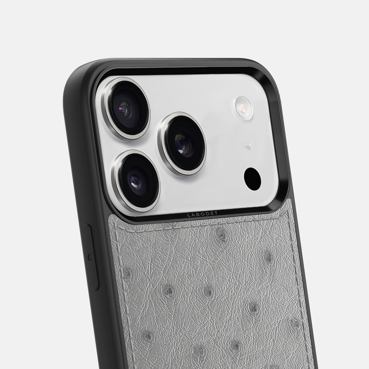 Sport Case For iPhone 17 Pro Max In Ostrich -6 | Silver