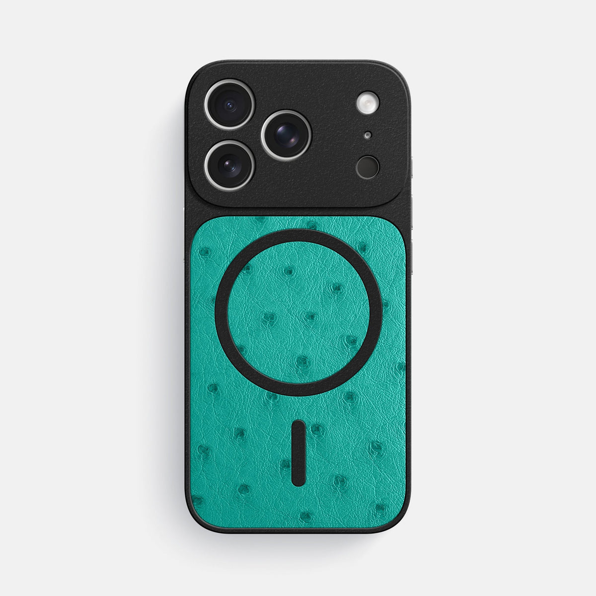 MagSafe Mask For iPhone 18 Pro Max In Ostrich -3 | Turquoise