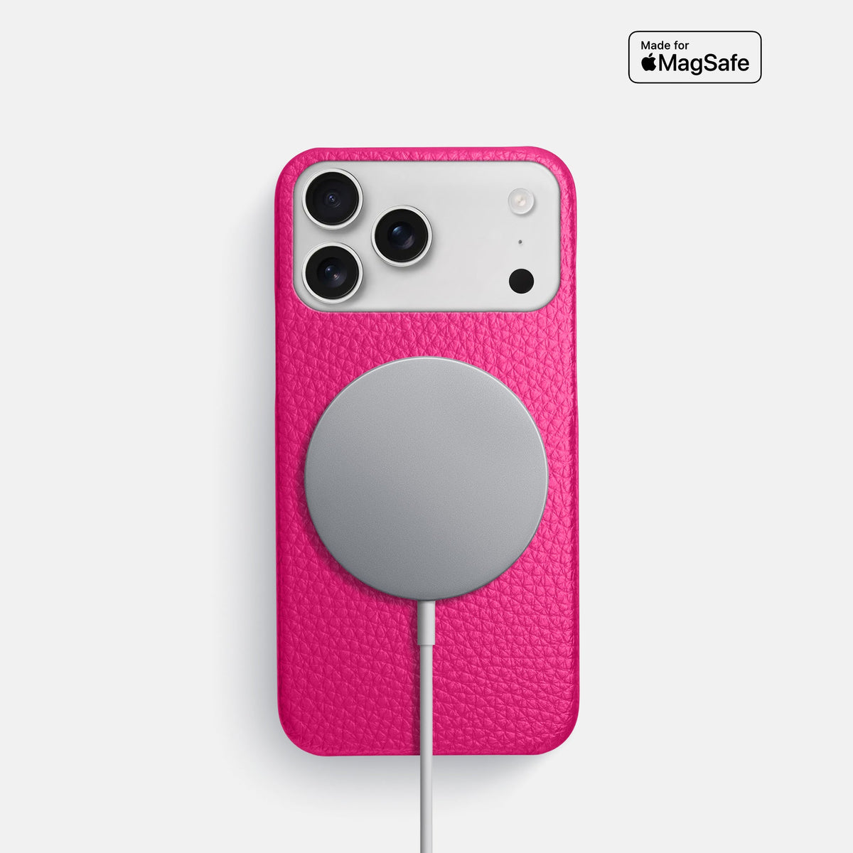 Slim Case For iPhone 18 Pro In Calf -5 | Magenta