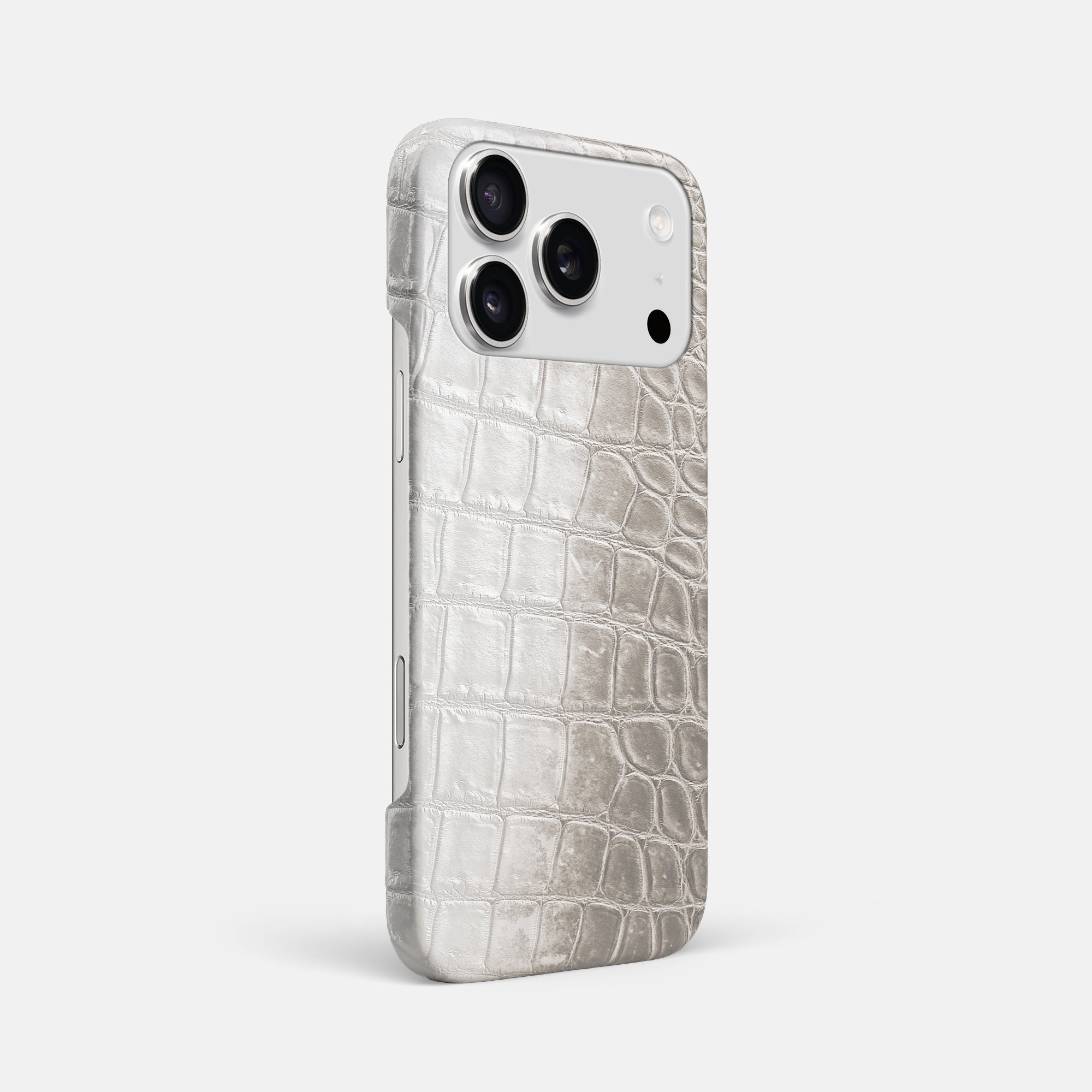 Slim Case For iPhone 17 Pro Max In Himalayan Crocodile – Labodet