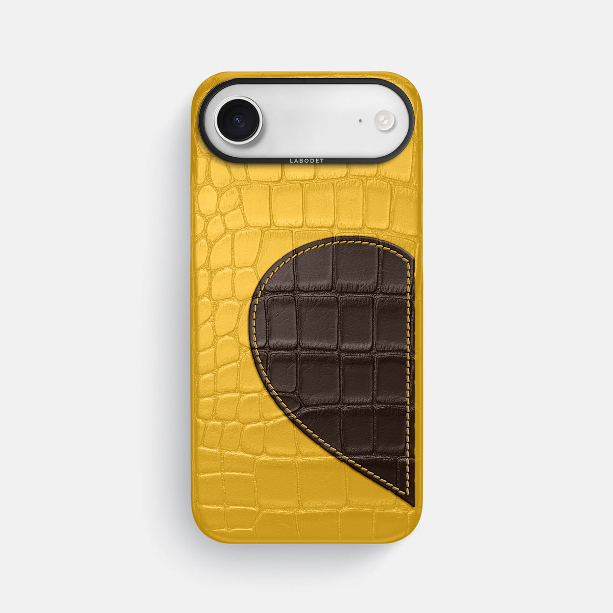 Classic Case With Half Heart - Left For iPhone 17 Air In Alligator