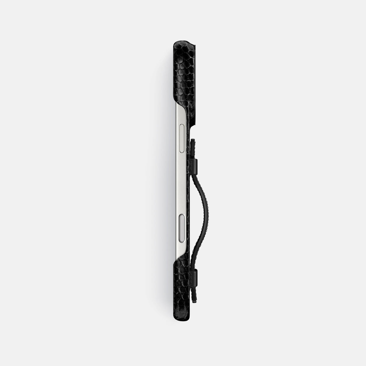 Handle Case For iPhone 17 Pro Max In Lizard -3 | Black-Black