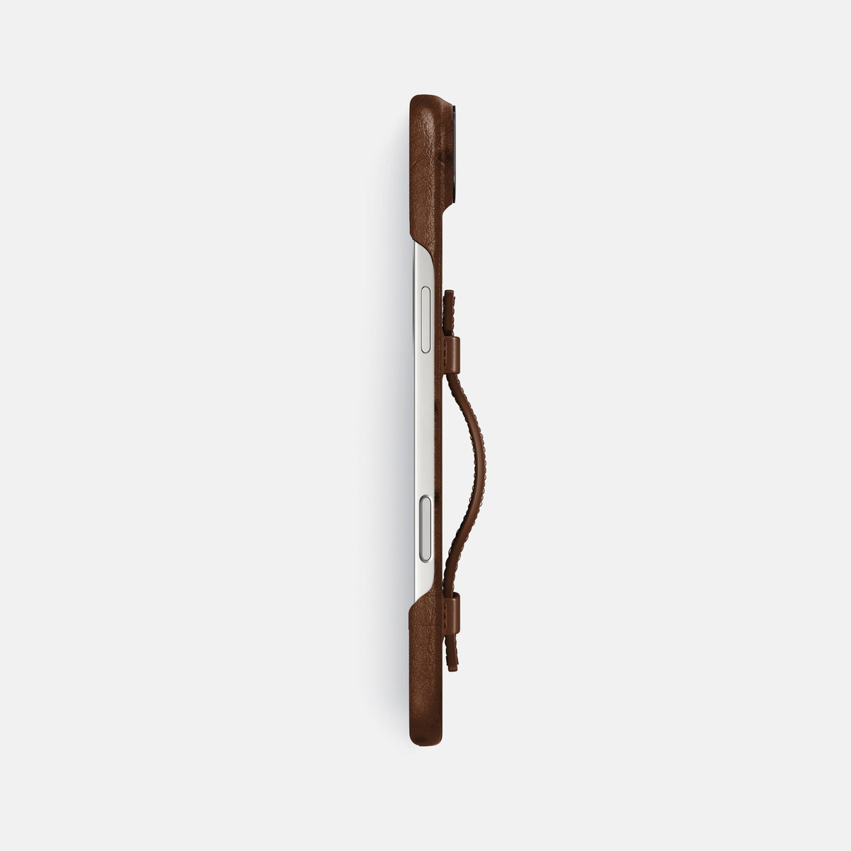 Handle Case For iPhone 17 Air In Ostrich -3 | Chocolate-Black