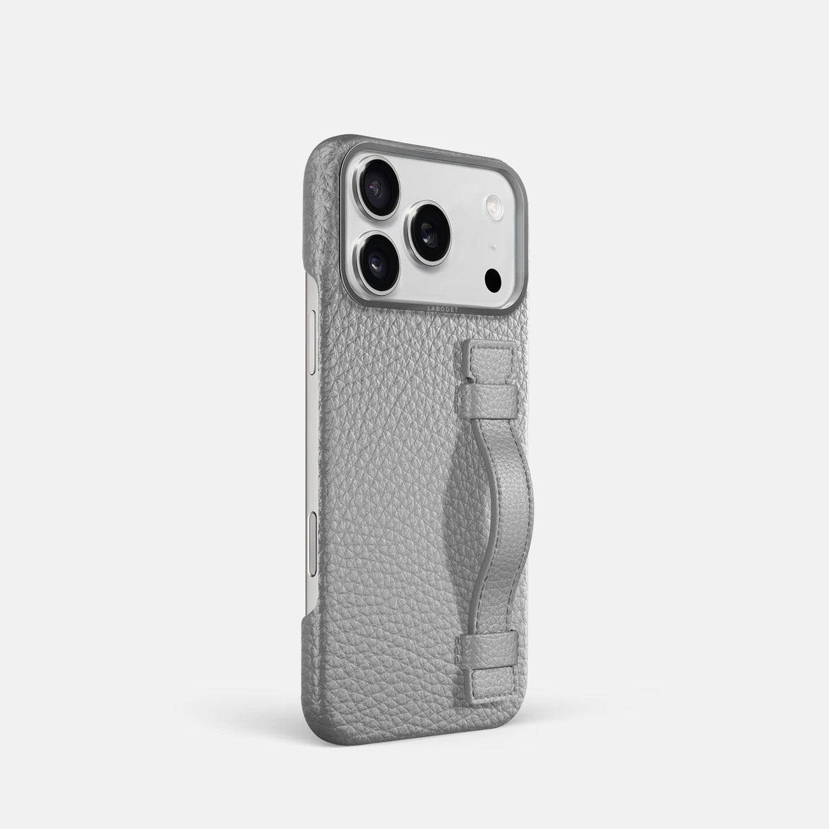 Handle Case For iPhone 18 Pro In Calf -2 | Nuage-Steel