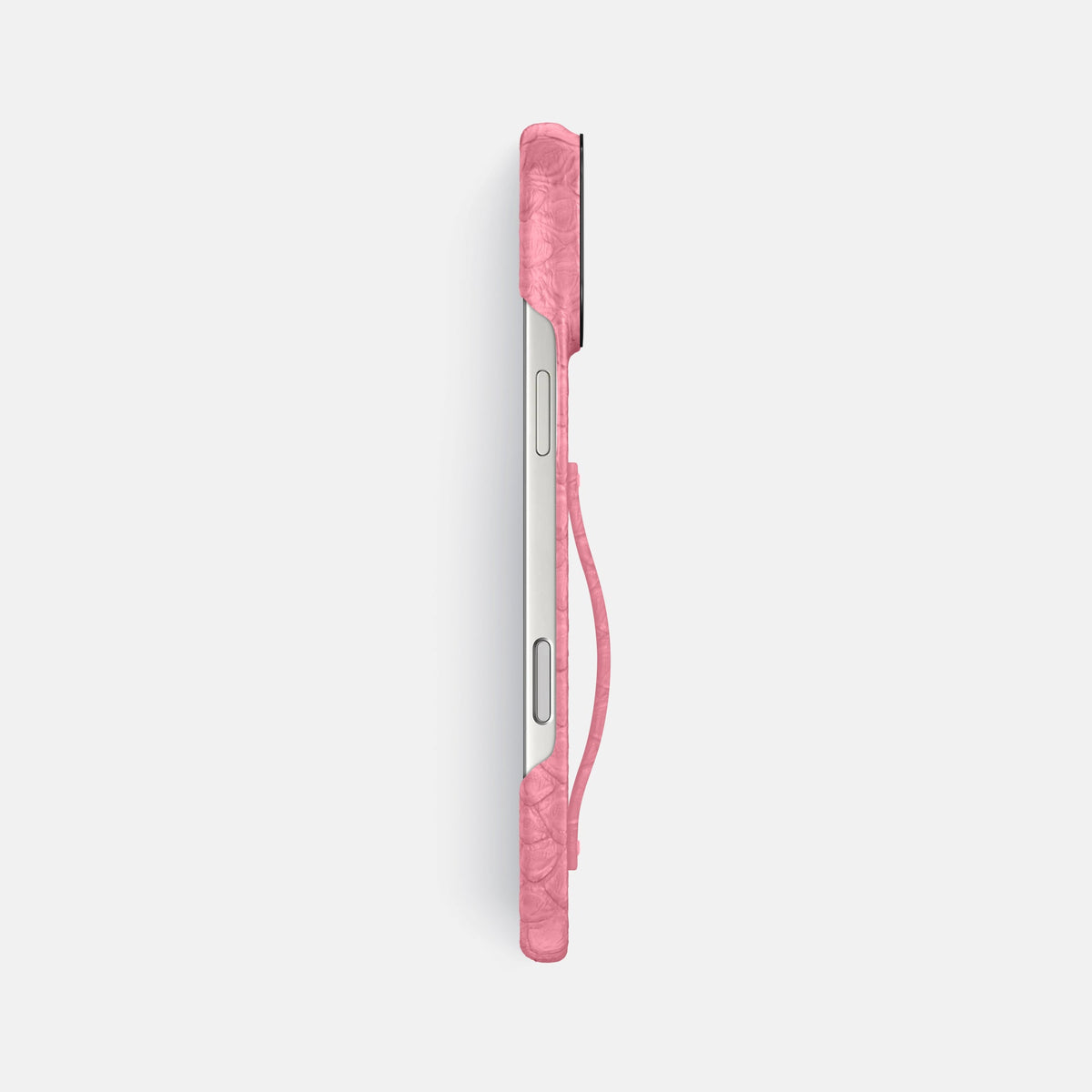 Finger Case For iPhone 18 Pro Max In Python -3 | Pink-Black