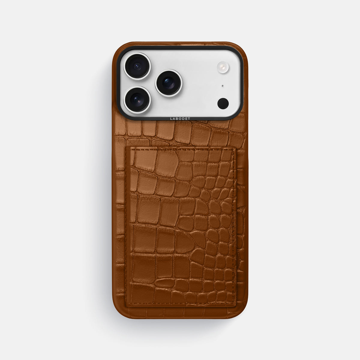 Bi-Fold Case For iPhone 17 Pro Max In Alligator -1 | Honey-Black